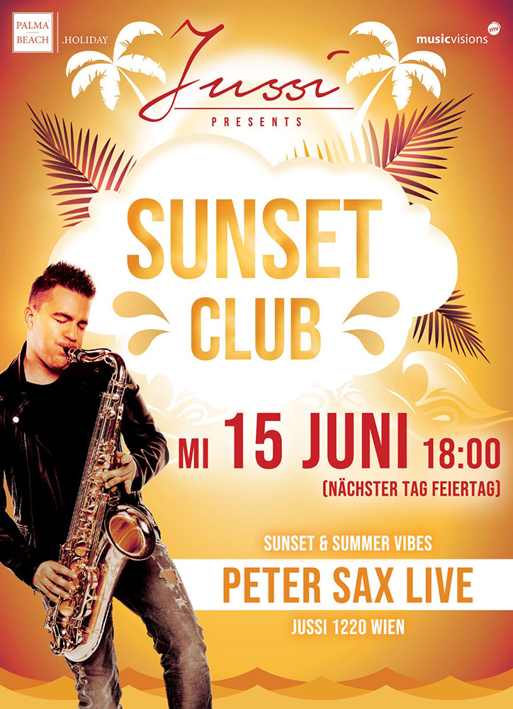 Jussi - Event "Sunset Club" - Mittwoch 15.06.2022