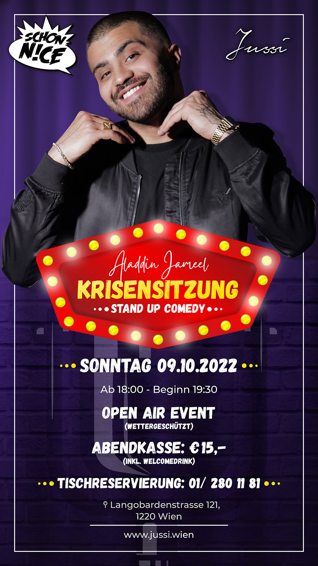 Jussi | Stand Up Comedy Night